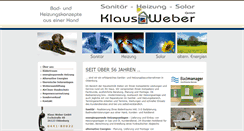 Desktop Screenshot of klaus-weber-gmbh.de